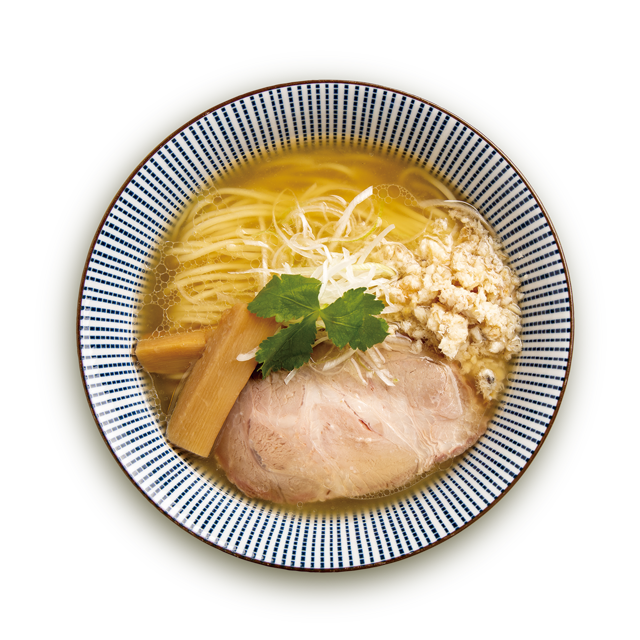 ハマグリと鶏そば